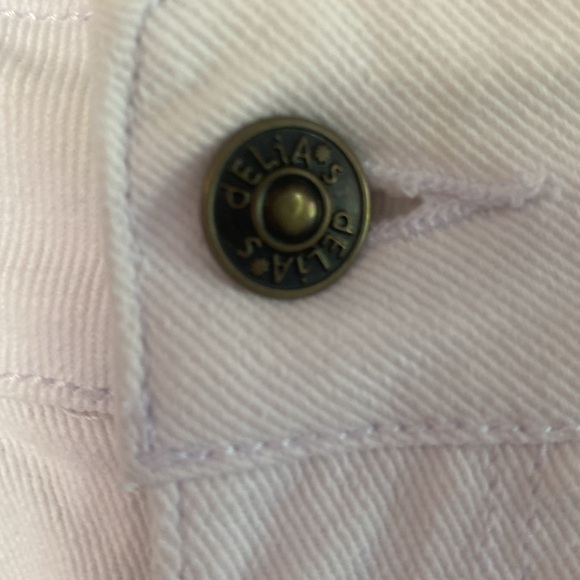 DELiA*s White Jeans  Size 9/10S. Morgan cut. Heavy denim with stretch - Picture 4 of 9